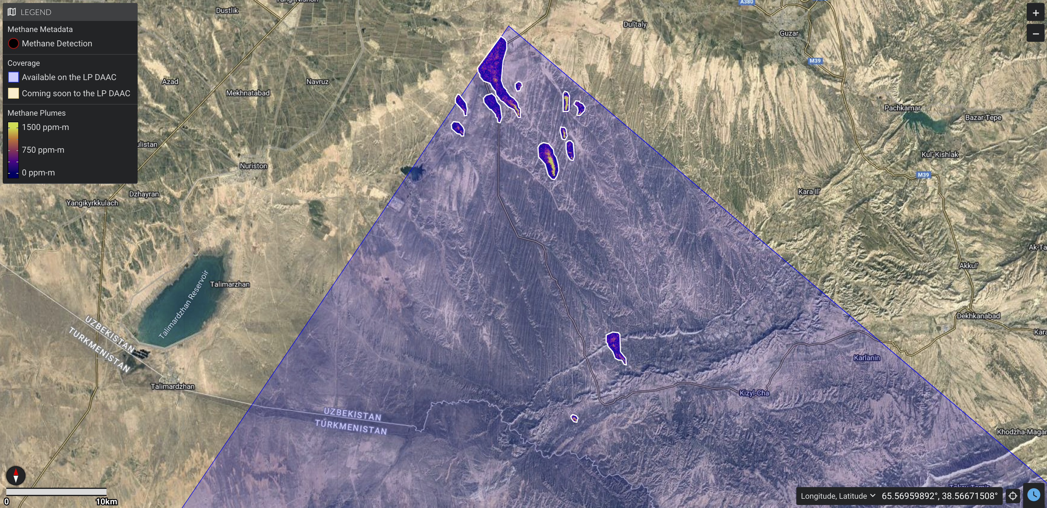 emit methane cluster